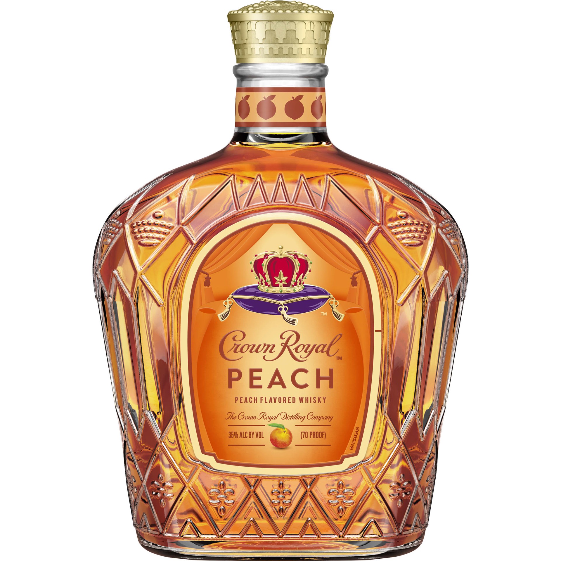 slide 1 of 5, Crown Royal Peach Flavored Whisky, 750 mL, 750 ml