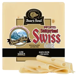 Boar's Head Imported Switzerland Swiss Cheese