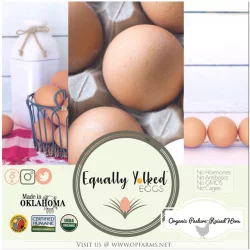 Equally Yolked Organic Free Range Eggs - 1 doz