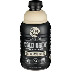 Cafe Ole by H-E-B Breakfast Blend Cold Brew Concentrate - 32 oz