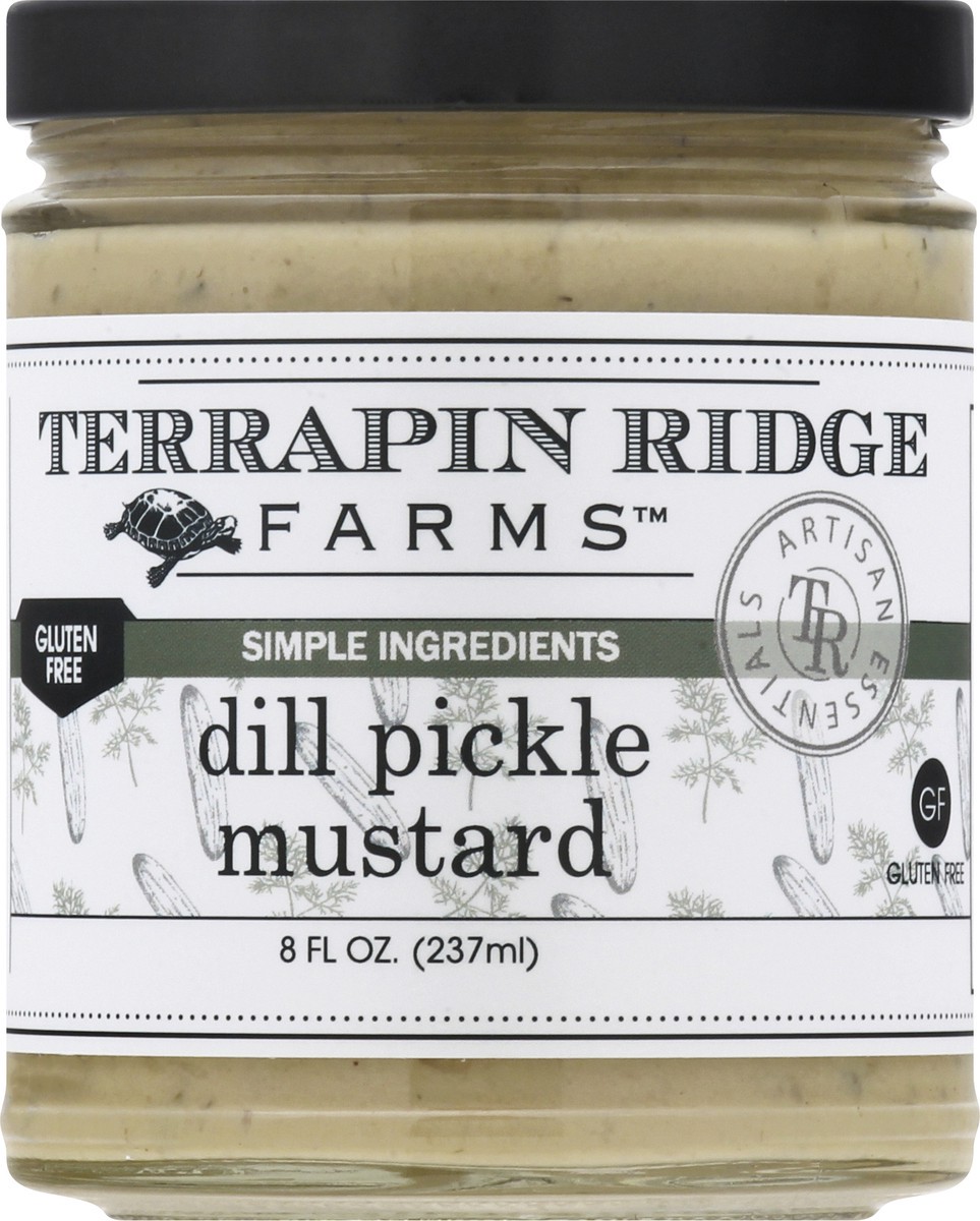 slide 8 of 9, Terrapin Ridge Farms Dill Pickle Mustard 8 fl oz, 8 fl oz