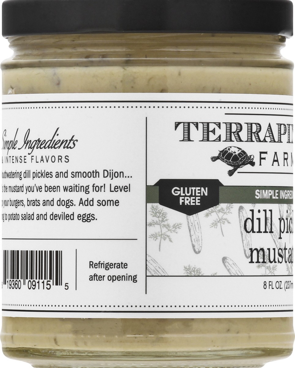 slide 7 of 9, Terrapin Ridge Dill Pickle Mustard, 8 oz