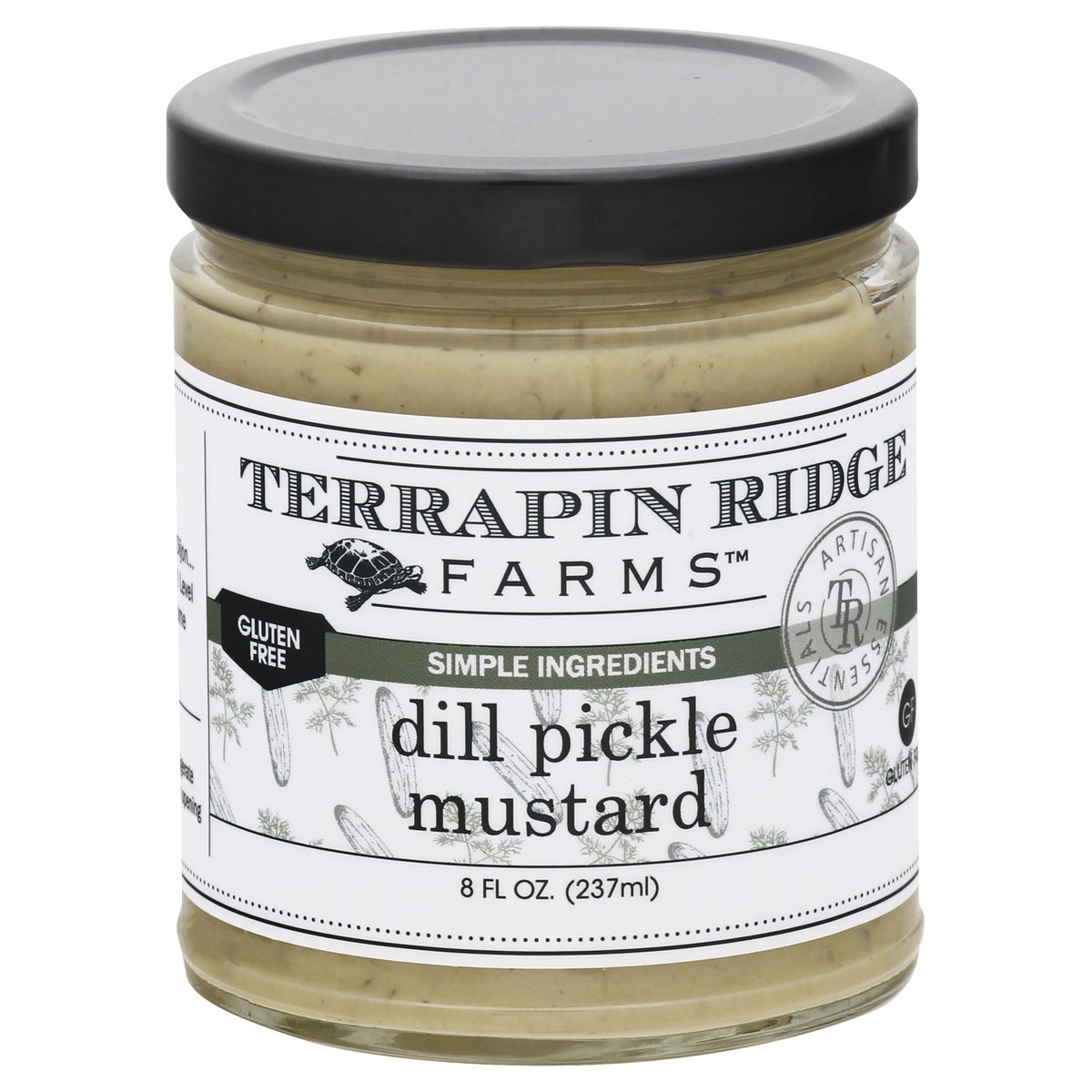 slide 1 of 9, Terrapin Ridge Dill Pickle Mustard, 8 oz