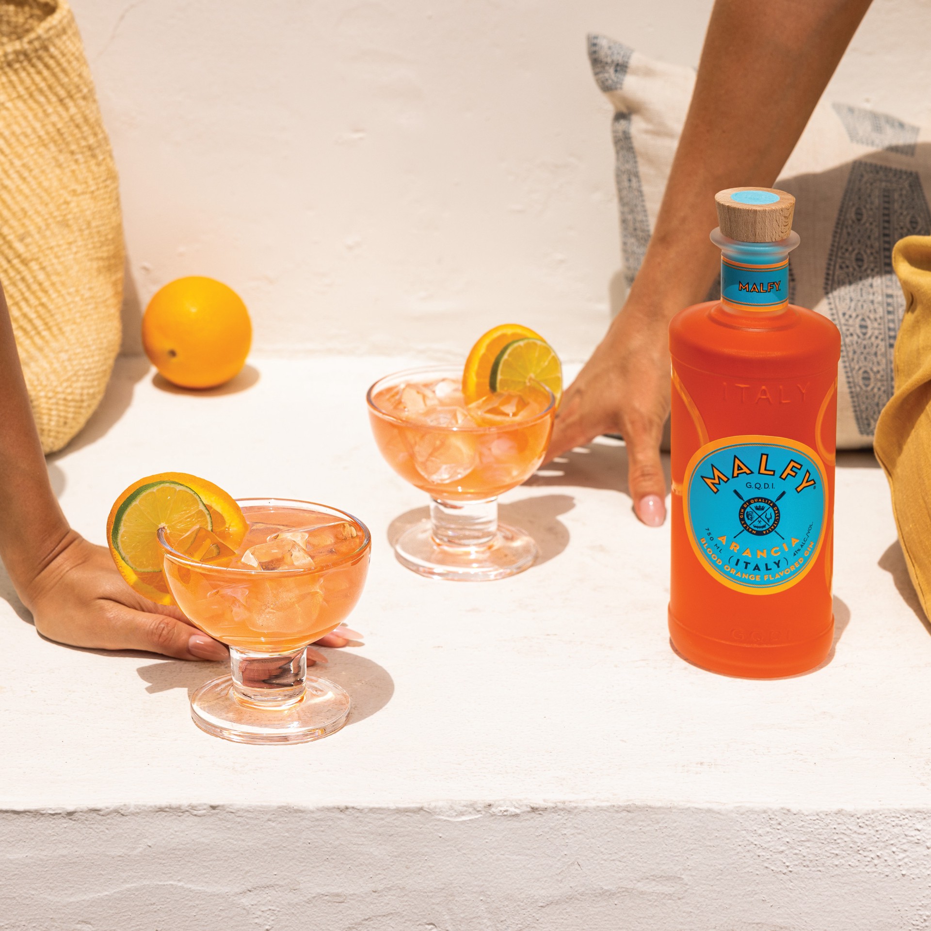 slide 8 of 10, Malfy Sicilian Blood Orange Con Arancia Flavored Gin, 750 ml