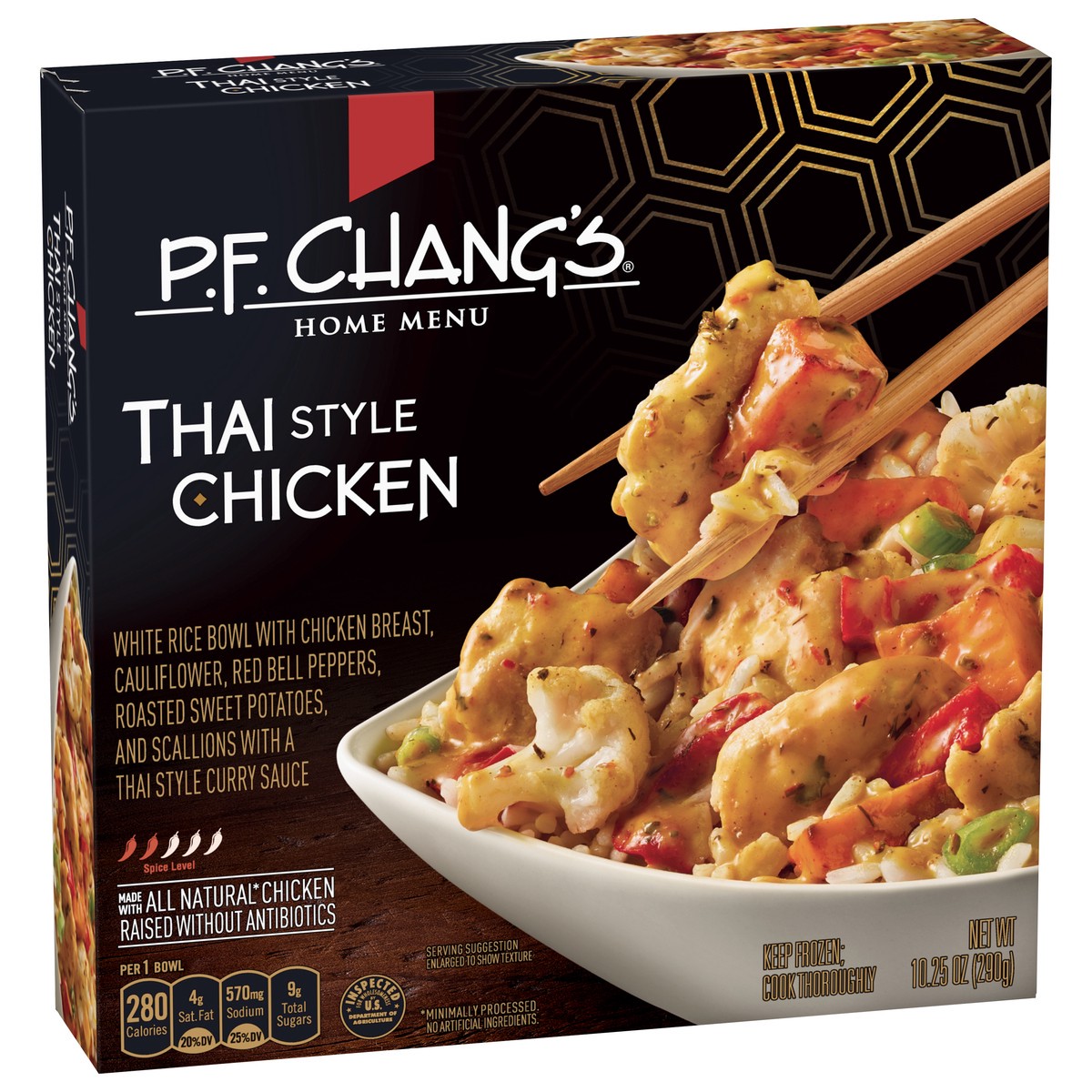 slide 3 of 9, P.F. Chang's Home Menu Thai Style Chicken, 10.25 oz