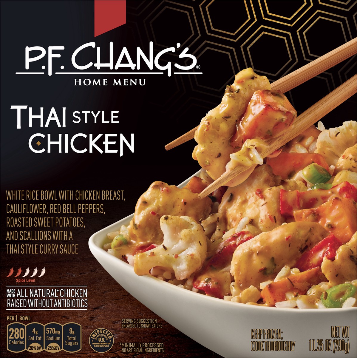 slide 7 of 9, P.F. Chang's Home Menu Thai Style Chicken, 10.25 oz