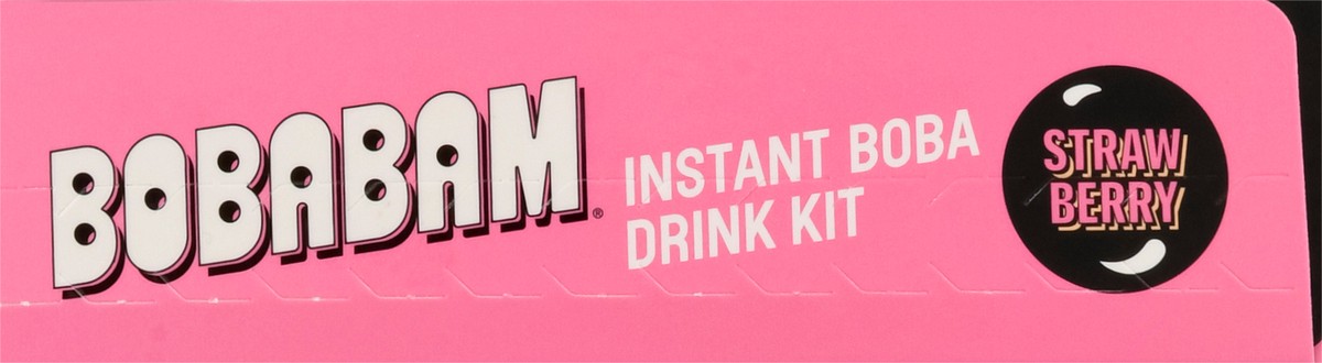 slide 9 of 9, Boba Bam Instant Strawberry Boba Drink Kit 4 Packs 4 ea, 4 ct