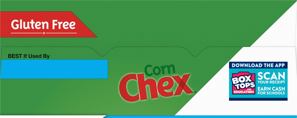 slide 9 of 13, Chex Corn Chex Gluten Free Breakfast Cereal, Made with Whole Grain, Family Size, 18 oz, 18 oz