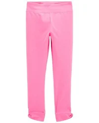 Oshkosh Kid High-Rise Twisted-Hem Pants - Pink Pink 6-6X