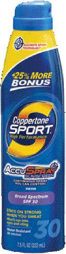 slide 1 of 1, Coppertone Sport Spray, 7.5 fl oz