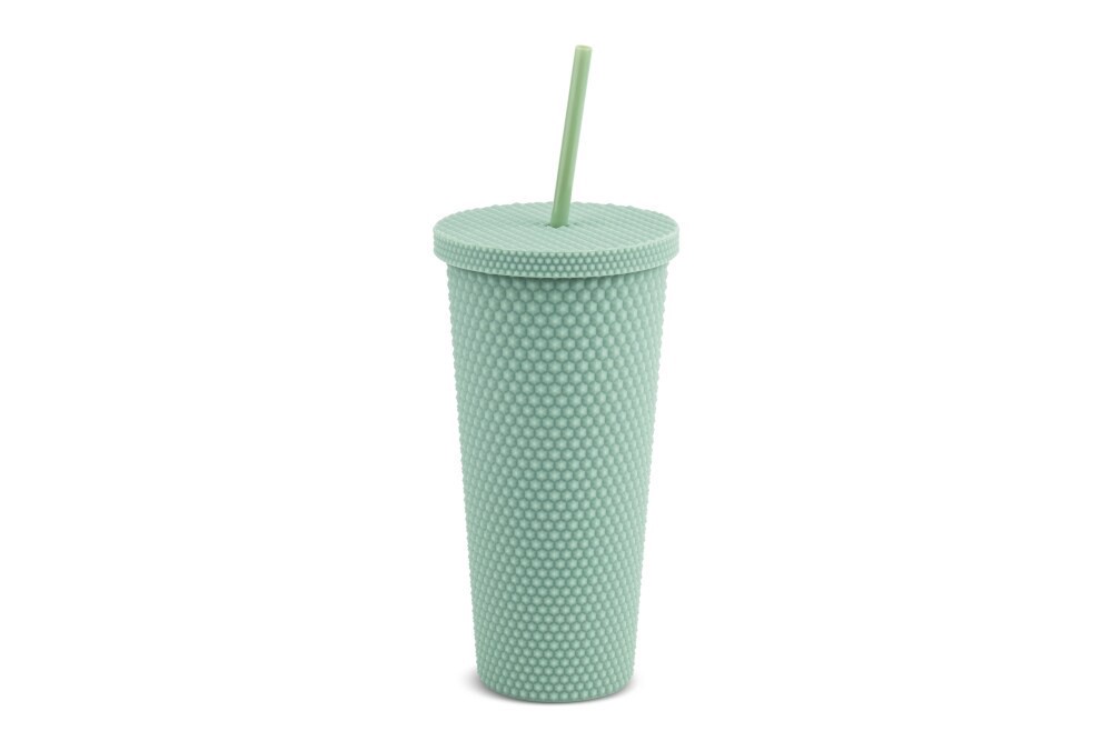 slide 2 of 3, Manna Studded Tumbler - Green, 24 oz
