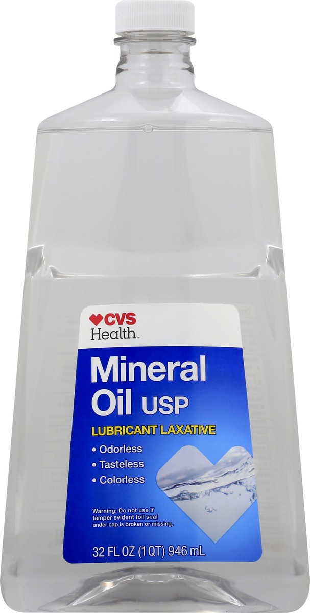 slide 4 of 11, CVS Health Mineral Oil Usp Lubricant Laxative, 32 Oz, 1 ct