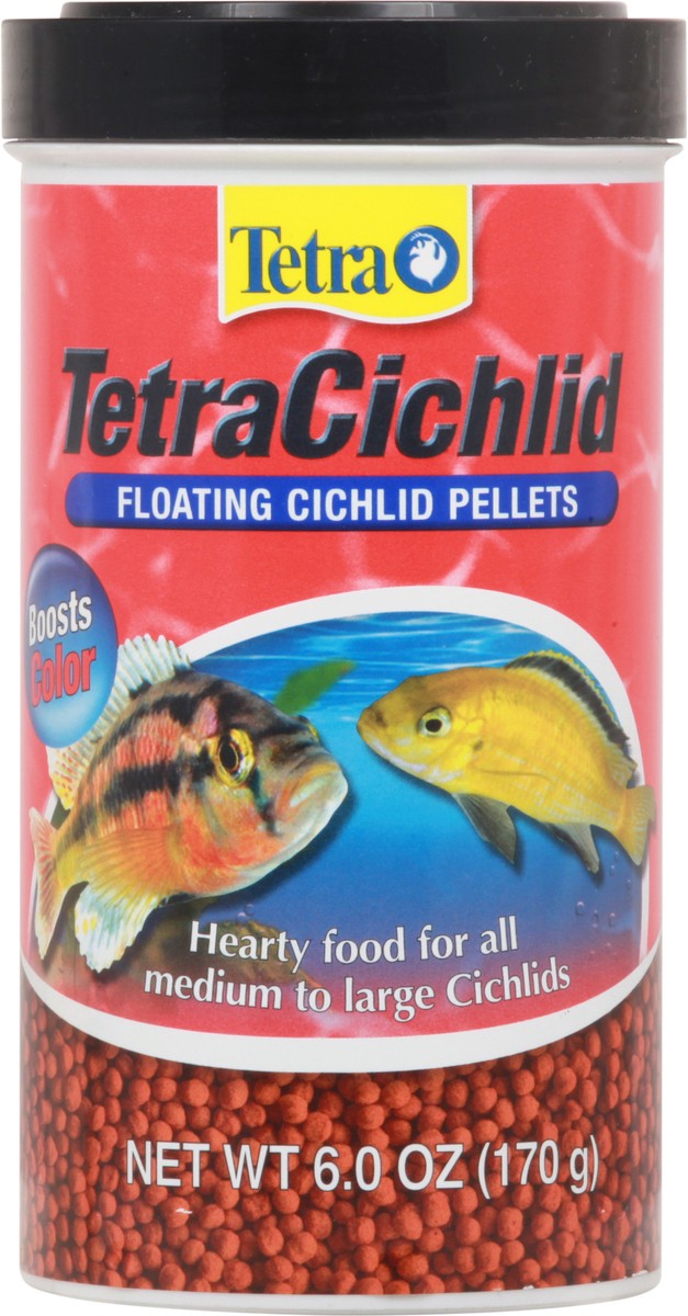 slide 6 of 8, Tetra Floating Cichlid Floating Pellets, 6 oz