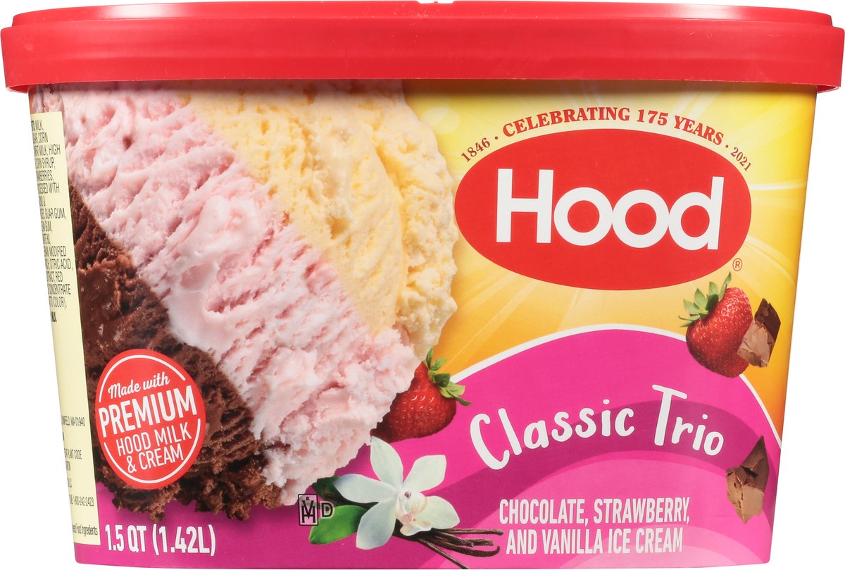 slide 3 of 11, Hood Classic Trio Ice Cream, 1.5 Quarts, 1.5 qt