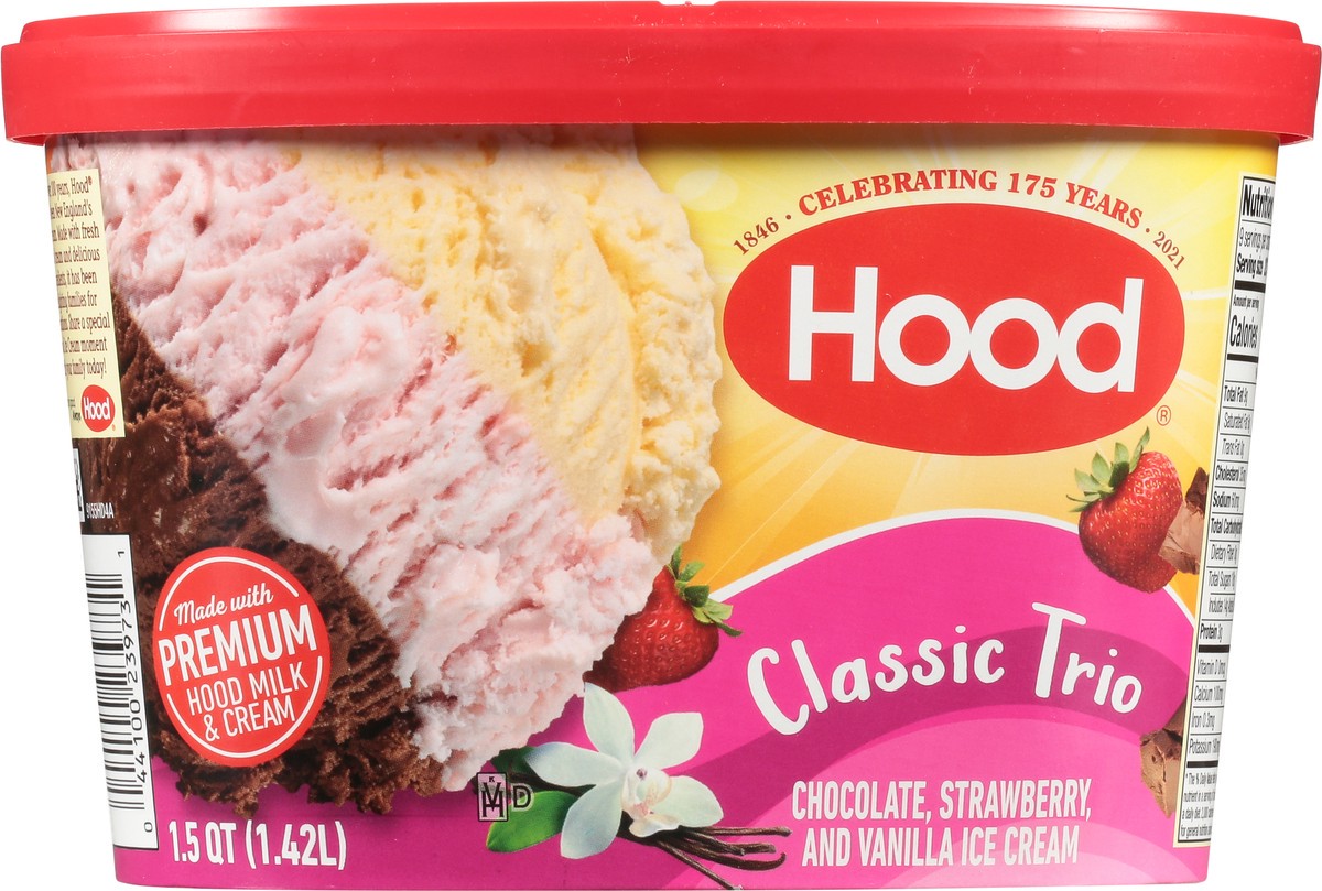 slide 6 of 11, Hood Classic Trio Ice Cream, 1.5 Quarts, 1.5 qt