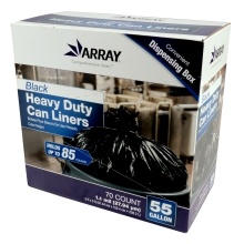 slide 1 of 1, ARRAY Heavy-Duty Can Liners, 70 ct