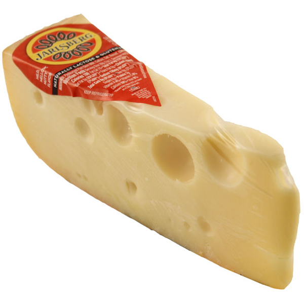 slide 1 of 1, Jarlsberg Swiss Cheese Wheel, per lb