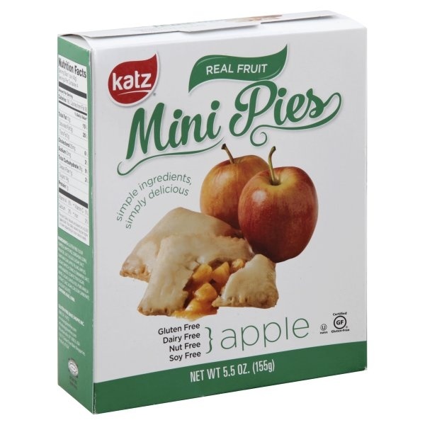 slide 1 of 1, Katz Pies Mini Apple, 5.5 oz