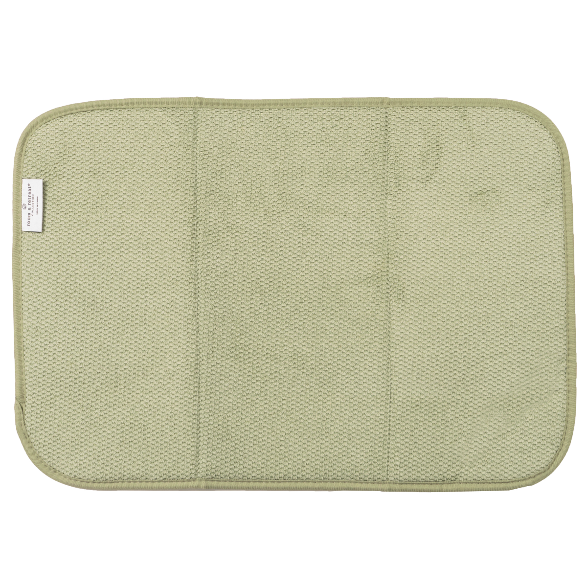 slide 1 of 1, Room & Retreat Drying Mat with Mesh Eucalyptus, 14 in x 21 in, 1 ct