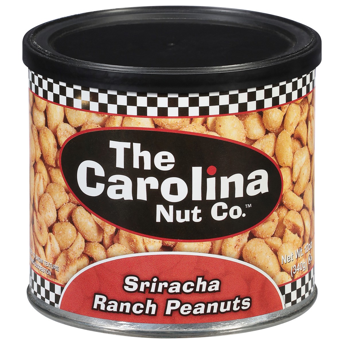 slide 1 of 2, The Carolina Nut Co. Peanuts Sriracha Ranch - 12 Oz, 12 oz