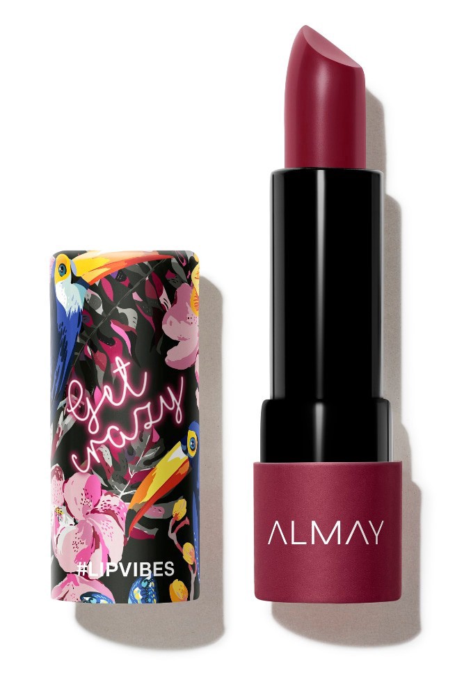 slide 1 of 1, Almay Lip Vibes Matte Lipstick, Get Crazy, 0.14 oz