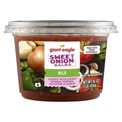 Giant Eagle Salsa, Sweet Onion, Mild