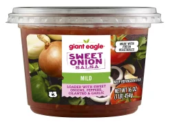Giant Eagle Salsa, Sweet Onion, Mild
