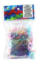 Rainbow Loom Bands - Pastel