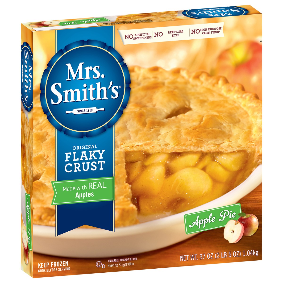 slide 3 of 9, Mrs. Smith's Original Flaky Crust Apple Pie, 2.31 lb