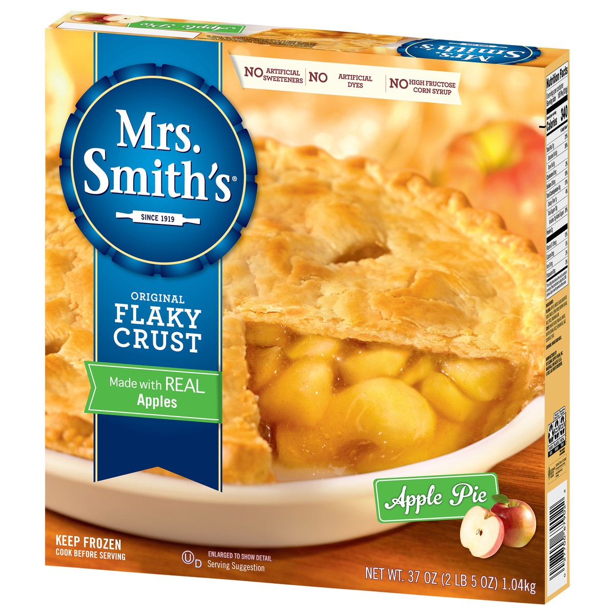 slide 6 of 9, Mrs. Smith's Original Flaky Crust Apple Pie, 2.31 lb