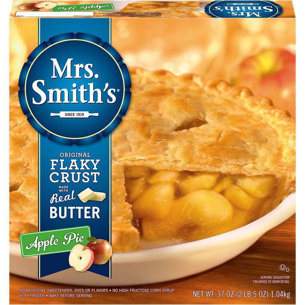 slide 1 of 9, Mrs. Smith's Original Flaky Crust Apple Pie, 2.31 lb