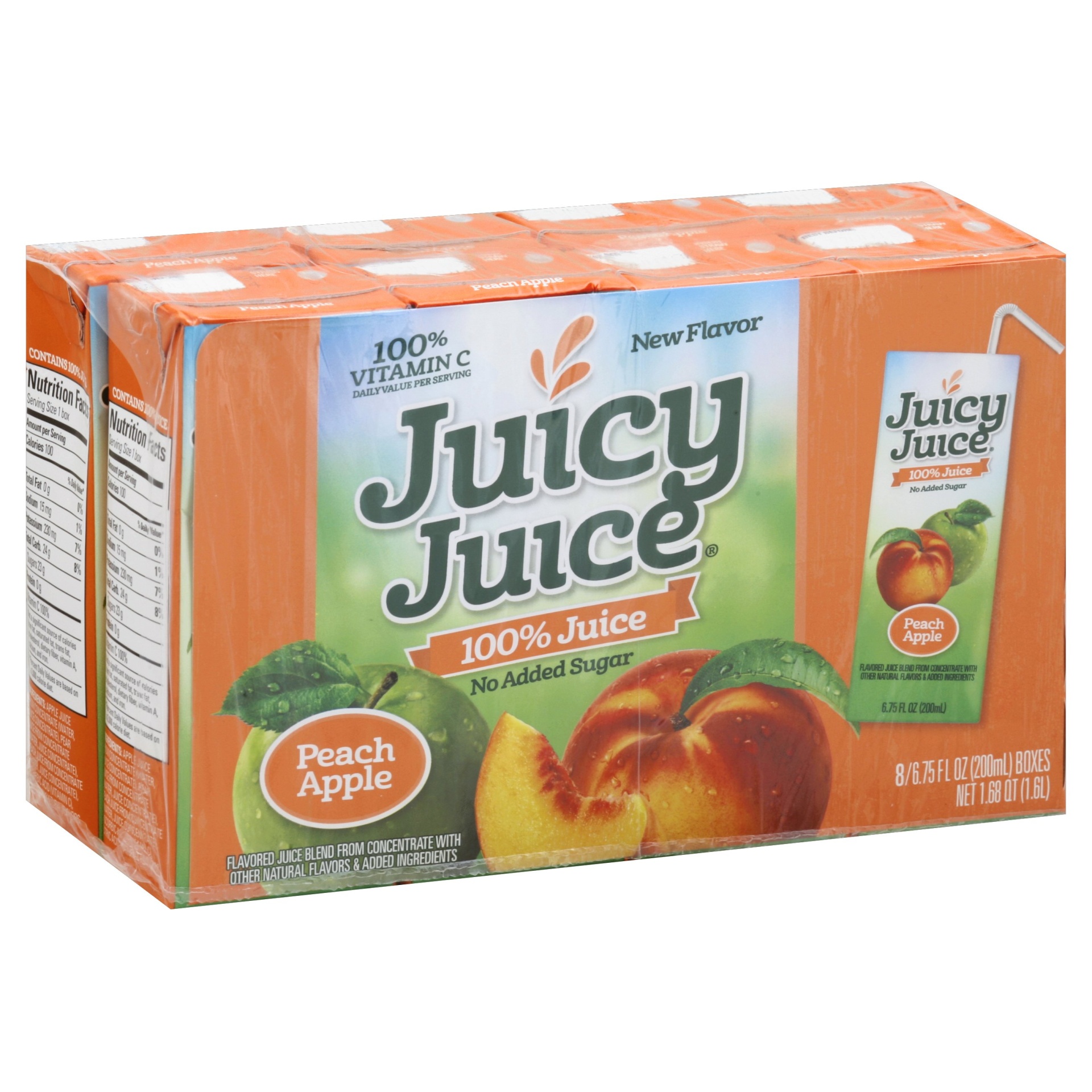 slide 1 of 1, Juicy Juice 100% Juice 8 ea, 8 ct