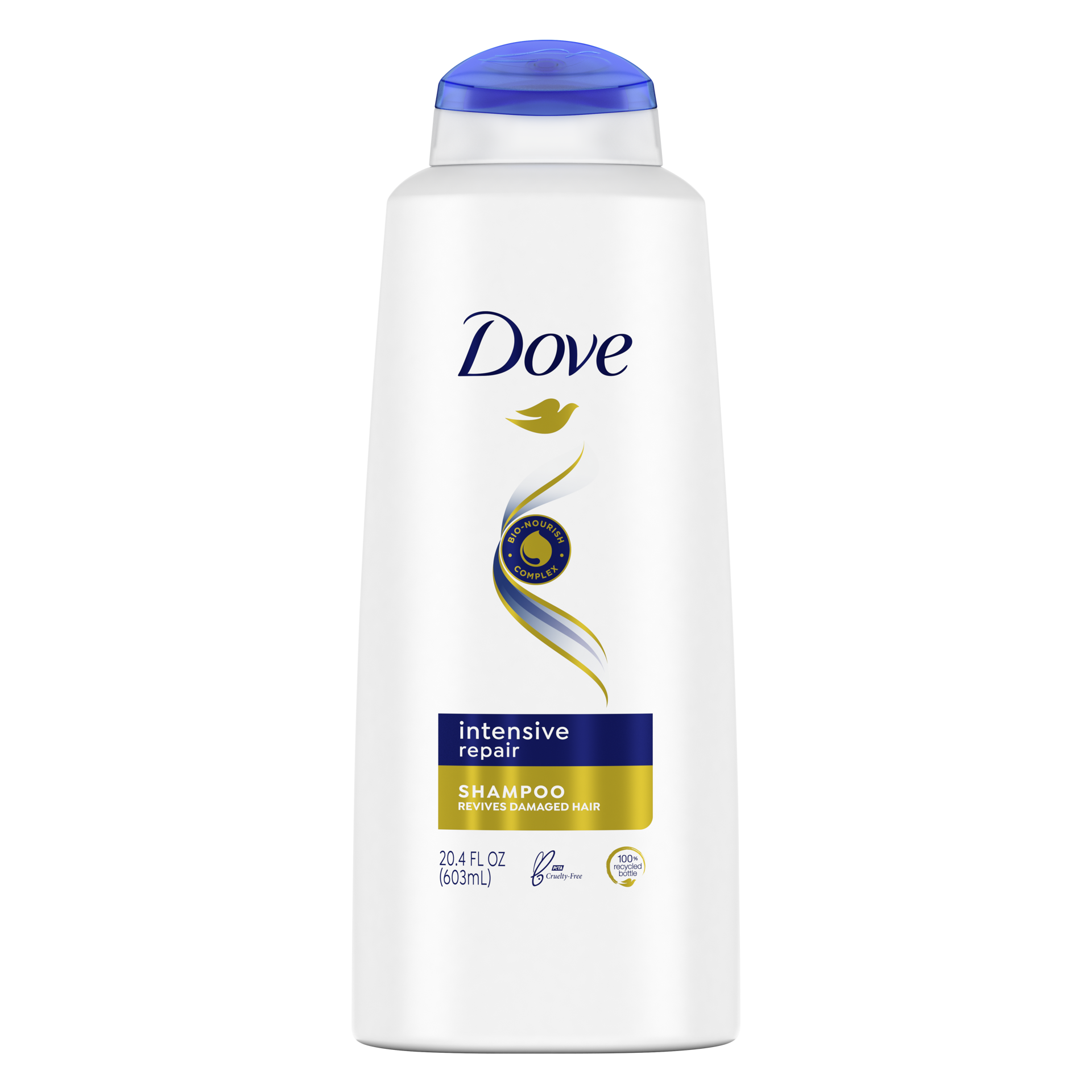 slide 2 of 4, Dove Damage Therapy Shampoo Intensive Repair, 20.4 fl oz, 20.4 fl oz