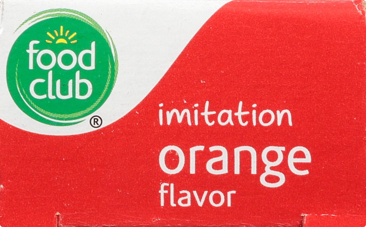 slide 5 of 9, Food Club Imitation Orange Flavor, 1 oz