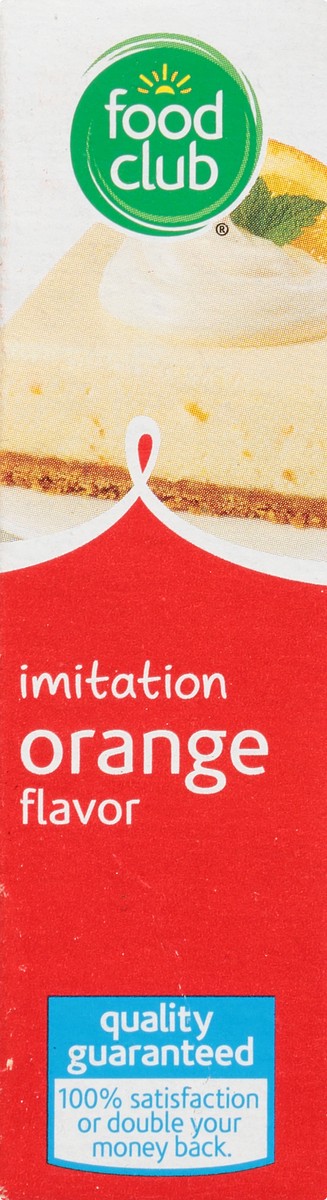 slide 6 of 9, Food Club Imitation Orange Flavor, 1 oz