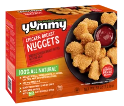 Yummy All Natural Chicken Breast Nuggets