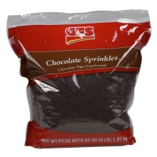 slide 1 of 1, GFS Chocolate Sprinkles, 64 oz