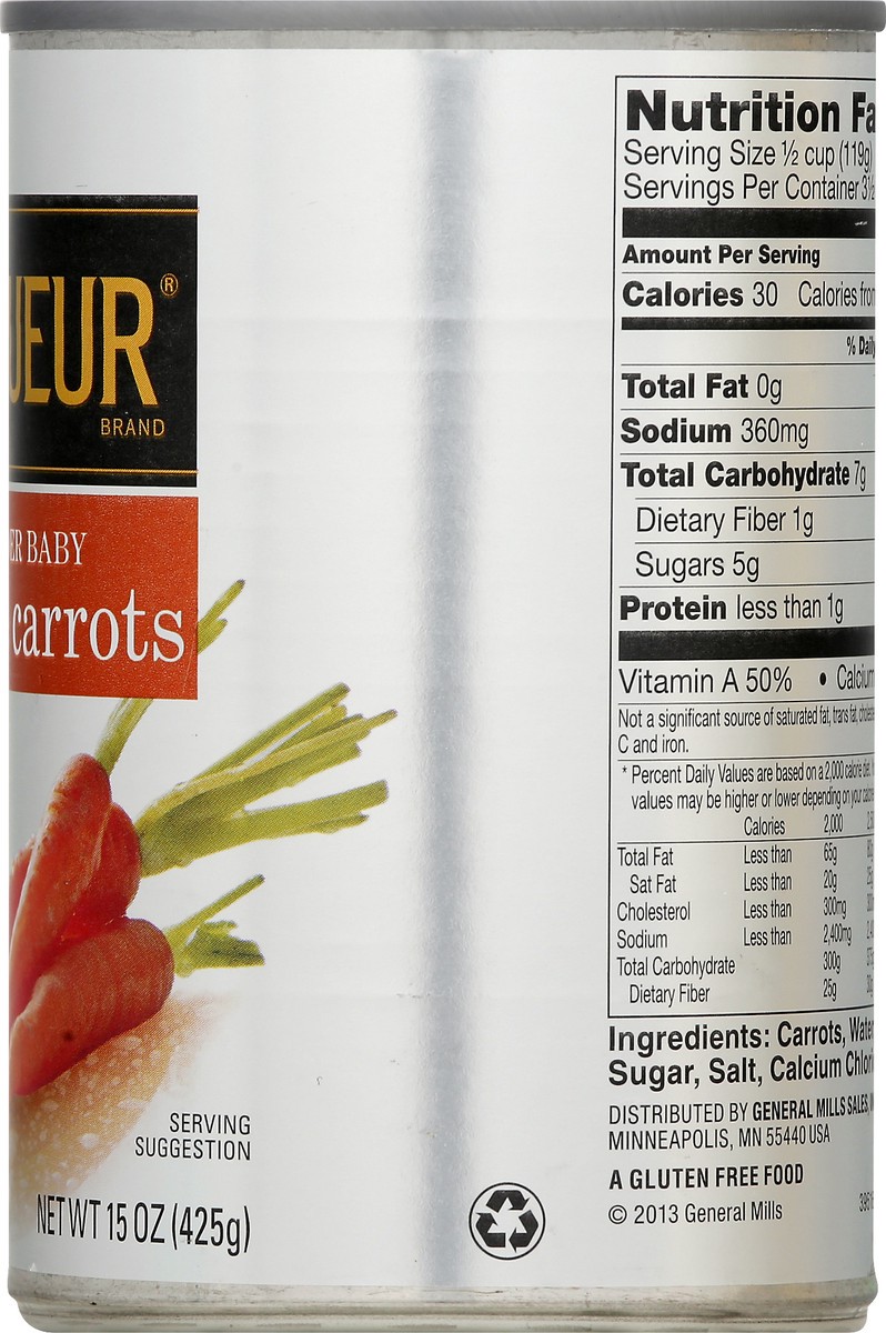 slide 5 of 12, Le Sueur Whole Tender Baby Carrots 15 oz, 15 oz