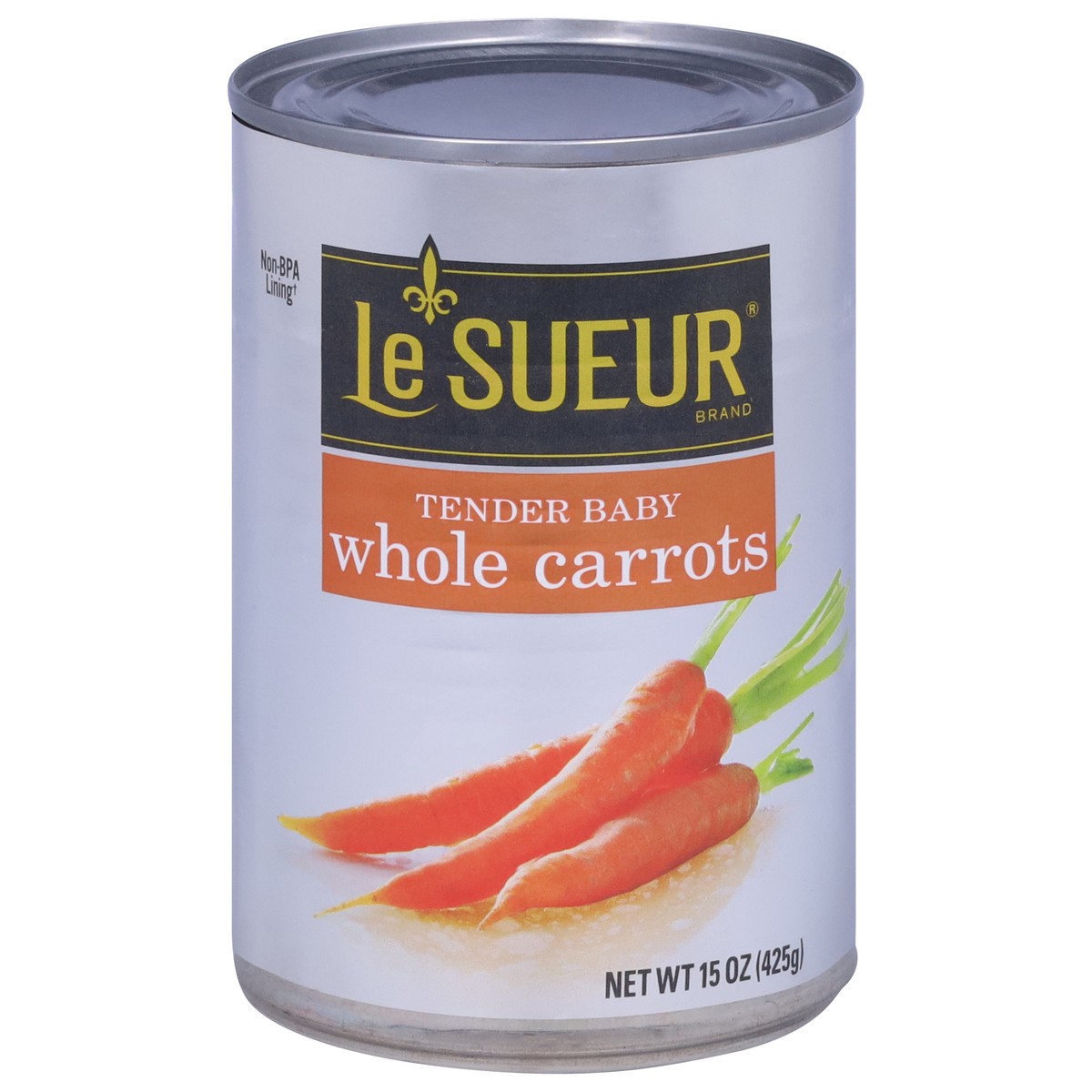 slide 1 of 12, Le Sueur Whole Tender Baby Carrots 15 oz, 15 oz