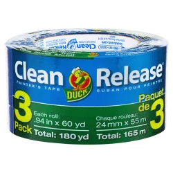 DUCK BLUE PAINTER TAPE 3PK .94" X 60yd