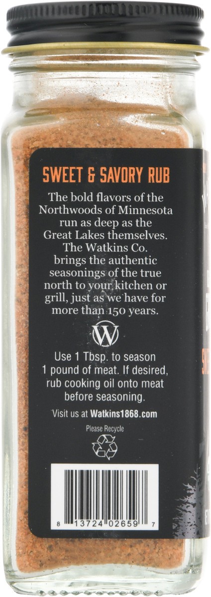 slide 2 of 9, Watkins Grill Seasoning Sweet Savory, 3.6 oz