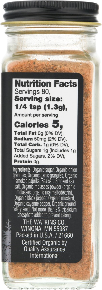 slide 4 of 9, Watkins Grill Seasoning Sweet Savory, 3.6 oz