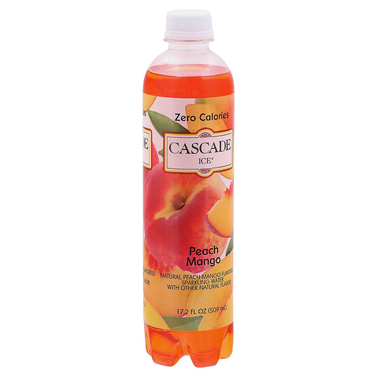 slide 7 of 9, Cascade Ice Peach Mango Sparkling Water 17.2 fl oz Bottle, 17 oz