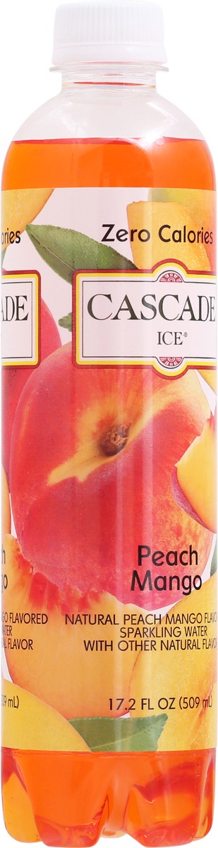 slide 6 of 9, Cascade Ice Peach Mango Sparkling Water 17.2 fl oz Bottle, 17 oz