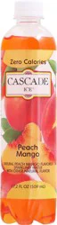 Cascade Ice Peach Mango Sparkling Water 17.2 fl oz Bottle
