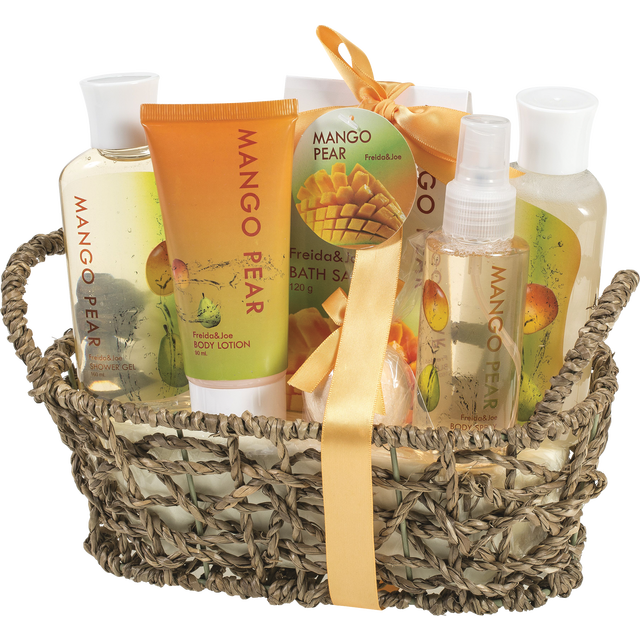 slide 1 of 1, FREIDA & JOE Freida And Joe Bath & Body Woven Basket Set - 5Pcs, 1 ct