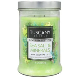 Tuscany Candle Sea Salt & Minerals Scented Candle
