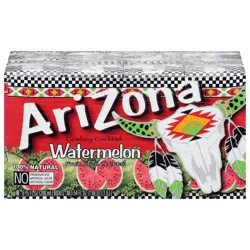 AriZona Cowboy Watermelon Fruit Juice Cocktail 8 - 6.75 fl oz Boxes