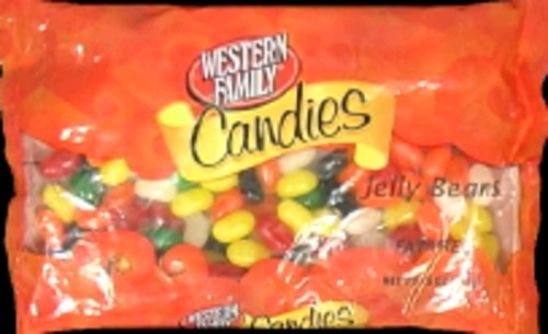 slide 1 of 1, Western Family Jelly Beans, 15 oz