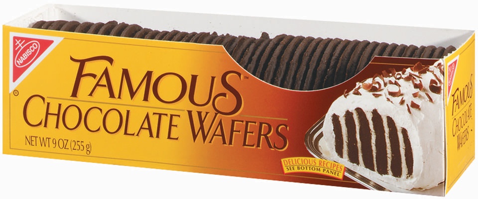 slide 3 of 3, Nabisco Famous Chocolate Wafers, 9 oz